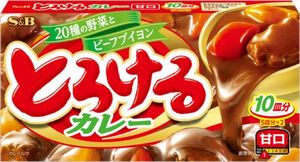 S&B Melty Curry Mild 180g
