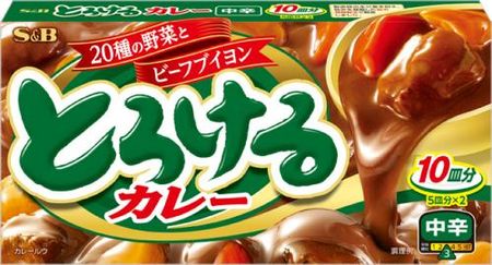 S&B Melty Curry Medium Spicy 180g