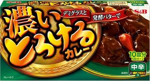 S＆B熔融暗咖喱Chukarashi175克