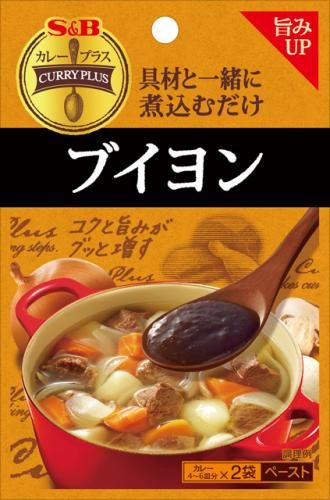 S&B Curry Plus Bouillon 40g