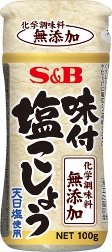 S & B 양념 소금 후추 화학 조미료 무첨가 100g