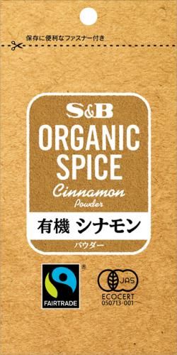 ＯＧ　ＳＰＩＣＥ　有機シナモンパウダー　袋　１５ｇ