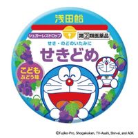 [指定第2類醫藥品] 淺田飴無糖滴劑 葡萄口味 30片