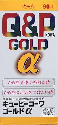 興和製藥  Q&P KOWA GOLD α 滋養強壯生藥 【第3類醫藥品】