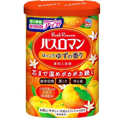 Earth Bath Romance, Warm Yuzu Scent, 600g
