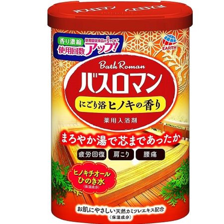 Earth Bath Romance Cloudy Bath Hinoki Scent 600g