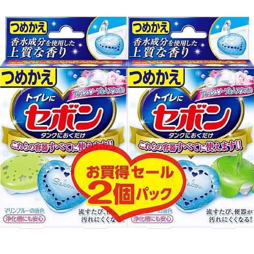 セボンタンクにおくだけ F&M つめかえ 2P