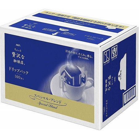 味之素AGF小奢咖啡店普通咖啡咖啡包特调拼配1盒（100包）