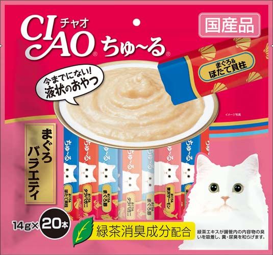 CIAO菊金枪鱼品种14克×20这个茹〜