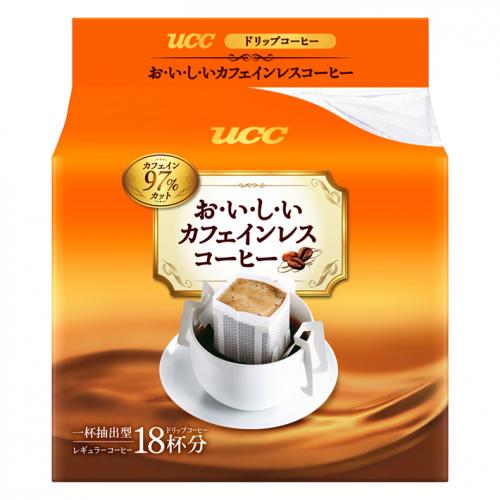 UCC上島珈琲 美味的不含咖啡因的咖啡DP 18P126克