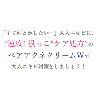 【第2類医薬品】ペアアクネクリームW