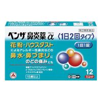 [指定第2類醫藥品] Benza鼻炎藥α<每日兩次型> 12粒