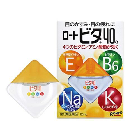 【第3類医薬品】ロートビタ40α 12ml