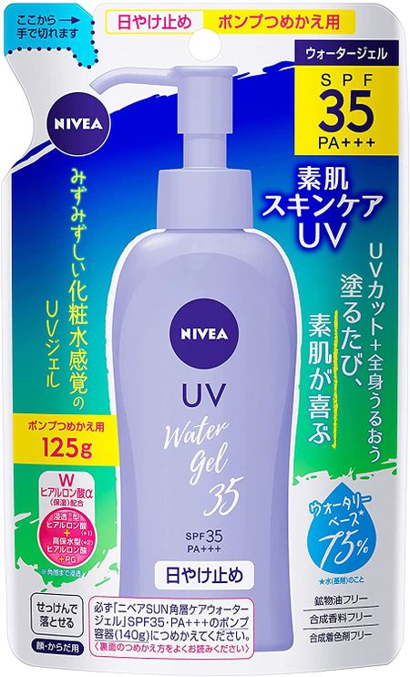 니베아 선 워터 젤 SPF35 [펌프 리필용] 125ml