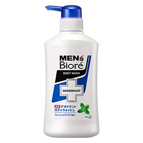 Men's Biore Medicinal Deodorant Body Wash fresh mint aroma of [body] 440ml