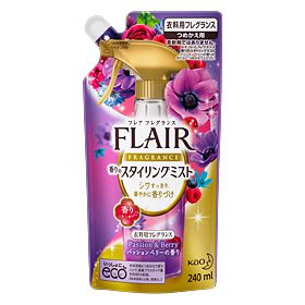 フレア フレグランス 香りのスタイリングミスト パッション&ベリー [つめかえ用] 240ml