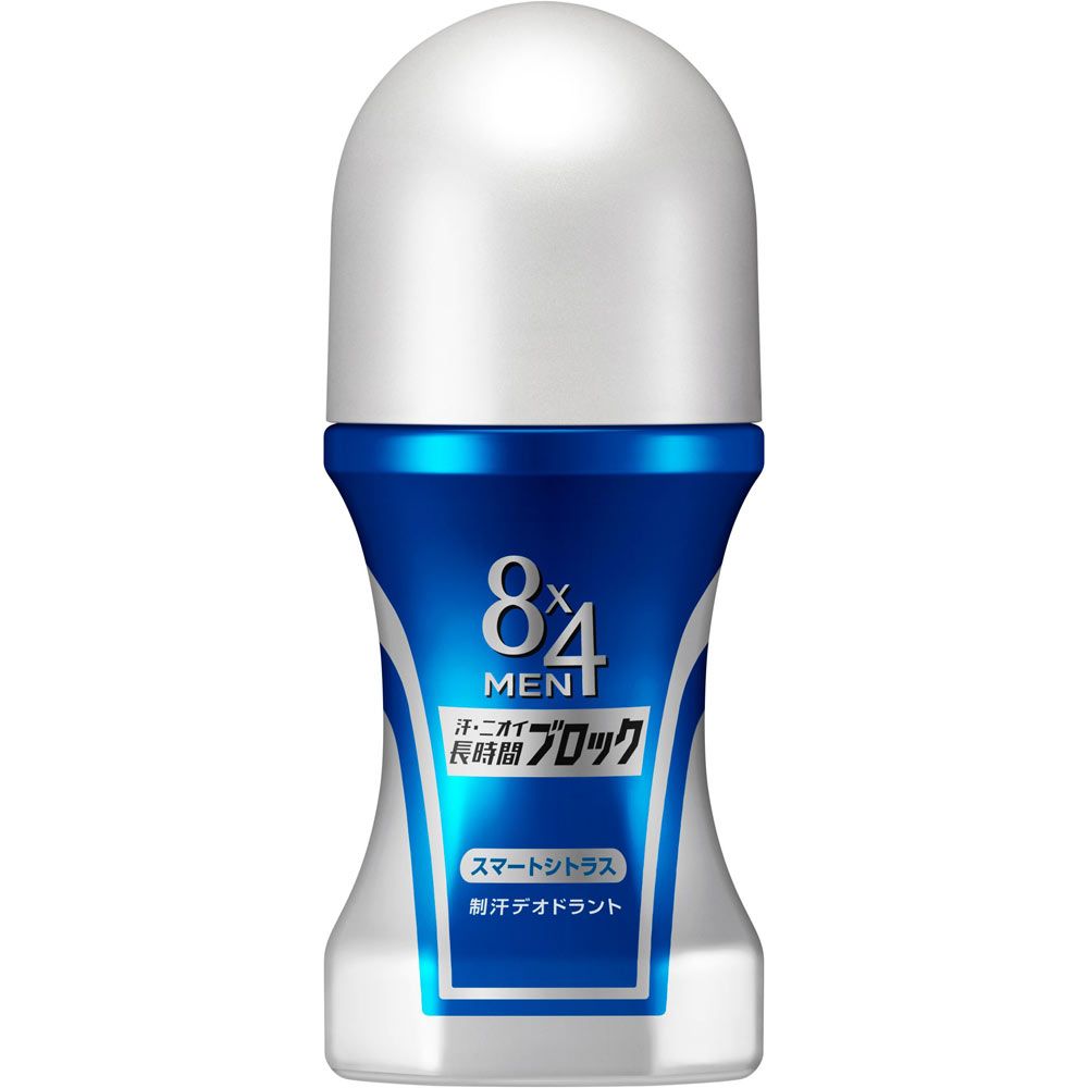 8x4 MEN Roll-On Deodorant Smart Citrus 60 mL