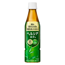 花王 HEALTHYA Healthya綠茶350毫升[超薄瓶]