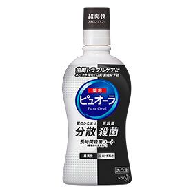 Medicated Pyuora Mouthwash Strong Mint 420ml