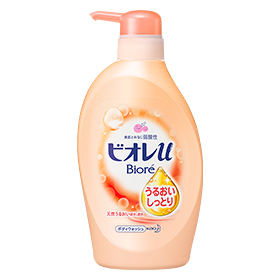 花王 Bioré蜜妮 碧柔u 滋潤保濕 [按壓瓶] 480ml