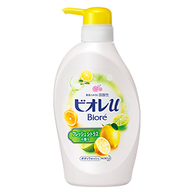 花王 Bioré蜜妮 碧柔u 清新柑橘香氛【按壓瓶】480ml