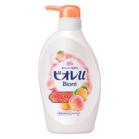 Biore u sweet peach aroma of [pump] 480ml