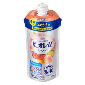 Biore u sweet peach aroma of [refill] 340ml