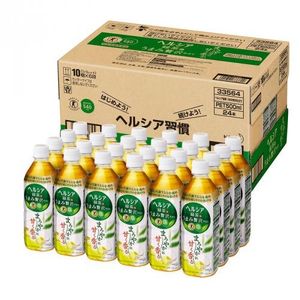 Healthya綠茶口味豪華剪裁[500毫升] 1盒（24個）