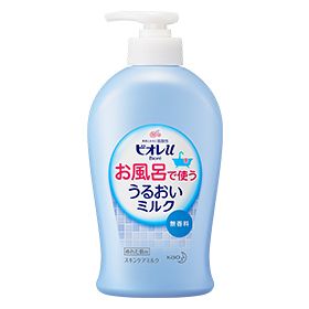 Moisturizing milk fragrance-free 300ml used in Biore u bath