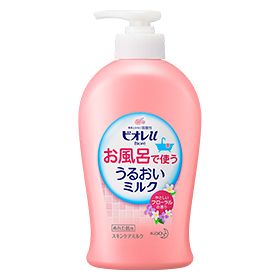 Moisturizing milk gentle floral scent 300ml used in Biore u bath