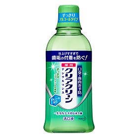 Clear clean Dental Rinse light mint (medicated mouthwash) 600ml