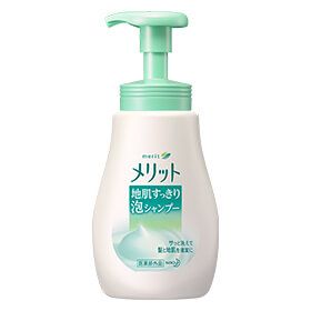 메리트 두피 상쾌 거품 샴푸 [펌프] 360ml