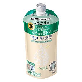 비오레u 촉촉한 미백 바디워시 베르가못&허브향 [리필용] 340ml