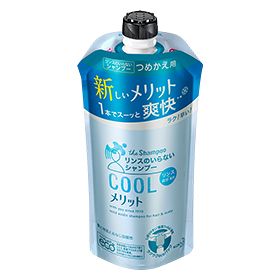 merit免沖洗洗髮精 清涼型 [補充裝] 340ml