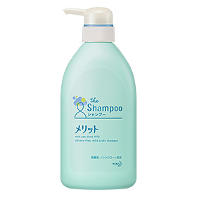 花王 merit Merit 洗髮精 [按壓式] 480ml