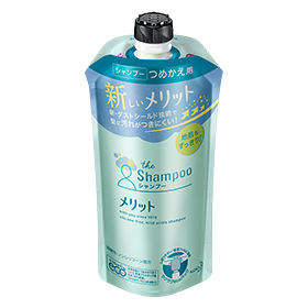 花王 merit Merit 洗髮精 [補充裝] 340ml