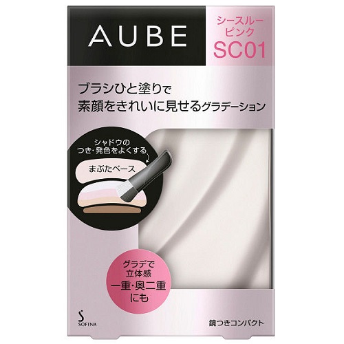 オーブ ブラシひと塗りシャドウN SC01 シースルーピンク ｜ ドコデモ