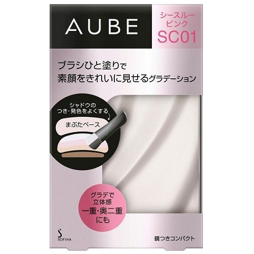 오브 브러시 원터치 섀도우 N SC01 시스루 핑크