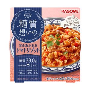 Tomato Risotto 260g of Kagome carbohydrates feelings