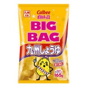 Calbee potato chips Kyushu soy sauce BIGBAG 165g