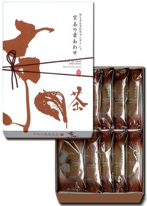 总之京都茶的叶子（烤茶）烤茶和猫舌10件豆浆[祗园酒井]
