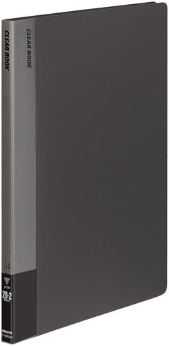Clear - book A4 black La -560