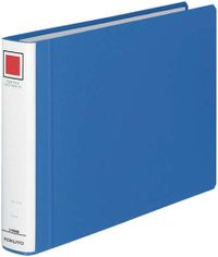 KOKUYO 双联文件袋 A4E 蓝色 3CM