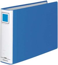 KOKUYO 双联 A4E 文件袋 蓝色 5cm