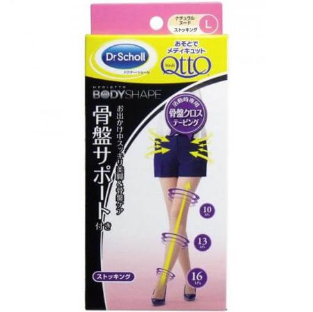 在MediQtto体形Osoto丝袜骨盆