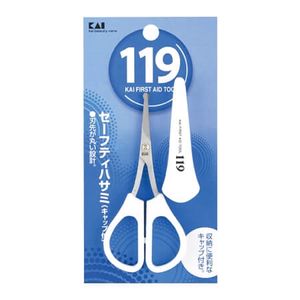 카이지 루시 안전 가위 (캡 포함) 1 개