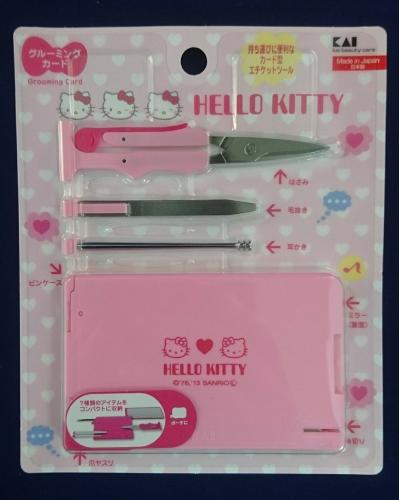 貝印 Hello Kitty的DF疏導卡（用剪刀）