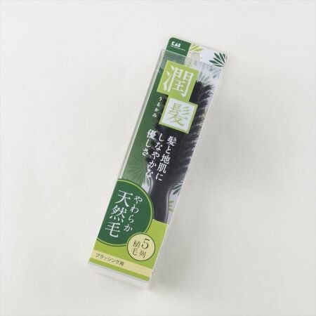 KQ 天然梳毛刷（湿发）S