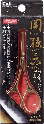 Seki Magoroku Gold scissors (safety)