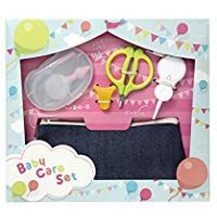 Baby care set newborn gift set B (nail clippers scissors, tweezers, nose Sucking device porch) KF0141